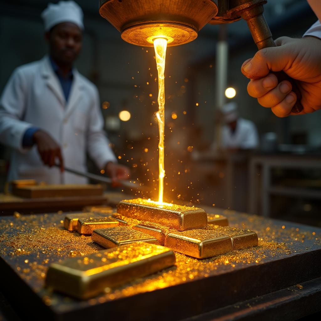 Goma Pure Gold Mining operations